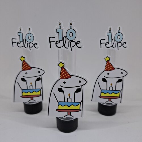 Tubete Personalizado Festa Flork