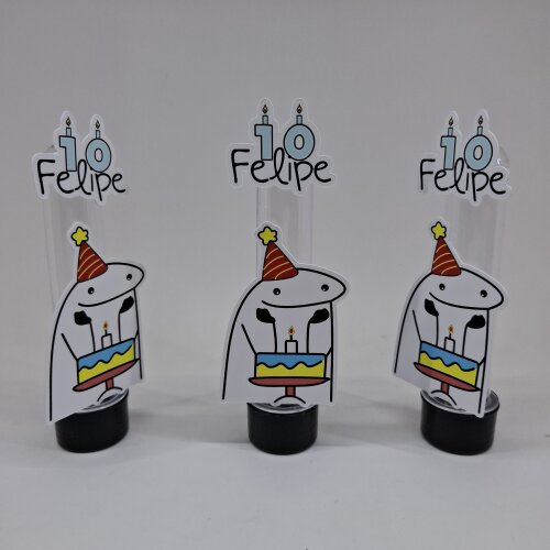 Tubete Personalizado Festa Flork
