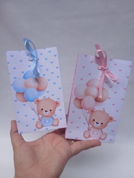 30 Kit Papelaria - 10caixa Milk /piramide/ Sacolinha Pp