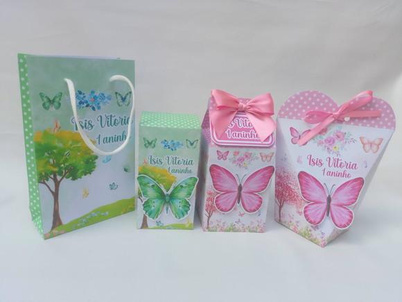 Kit 40 Itens Papelaria Personalizada 3d