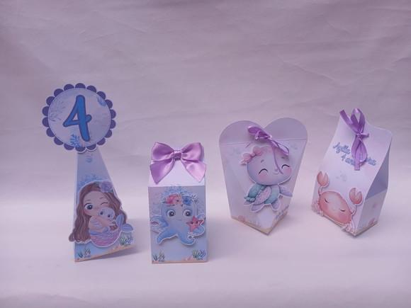 Kit 40 Itens Papelaria Personalizada 3d