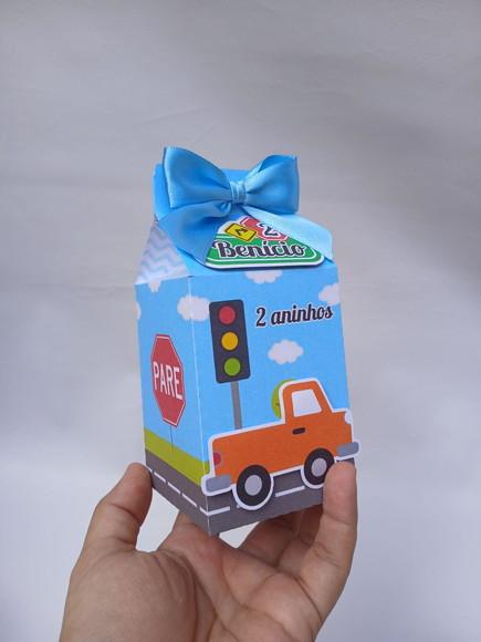 Kit 20 - 10 Caixa Milk e 10piramide
