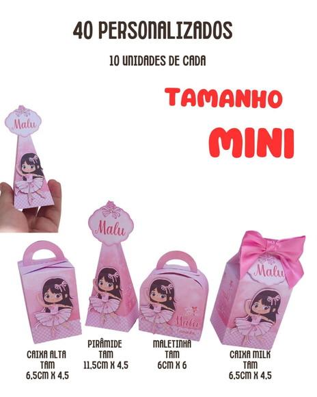 Kit 40 Papelaria Mini/mesversario