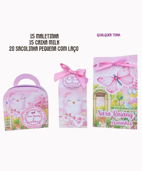 Kit Papelaria Personalizada/ 50 Itens
