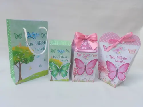 Kit 40 Itens Papelaria Personalizada 3d