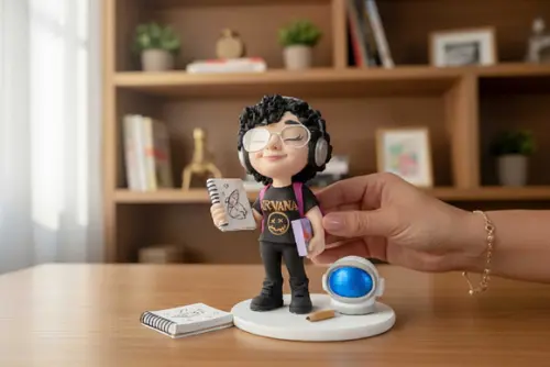 Escultura Miniatura Personalizada para Presentear Biscuit