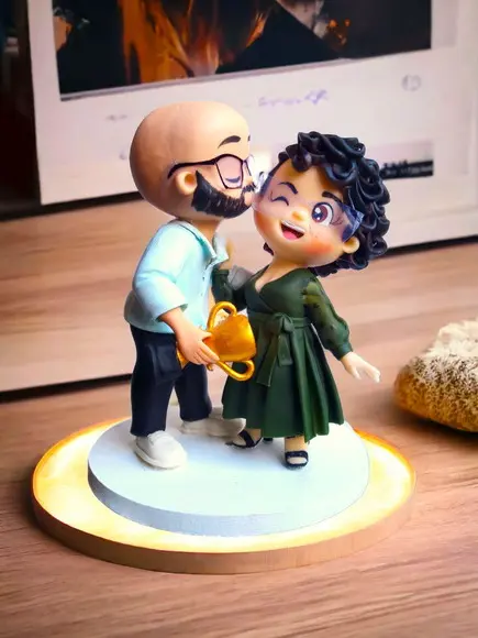 Topo de Bolo Personalizado Casamento Civil