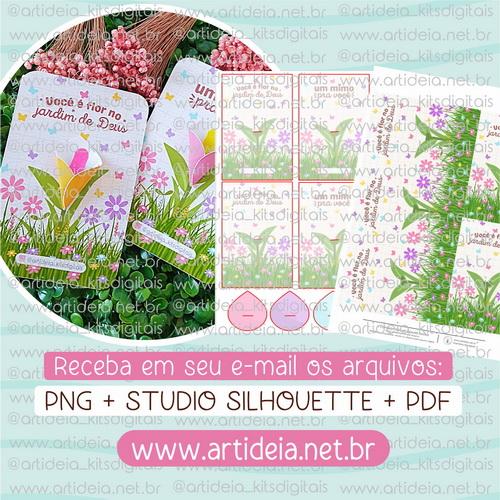 Arquivo Digital - Cartão Mini Lixa Flor