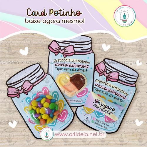 Arquivo Digital - Card Potinho