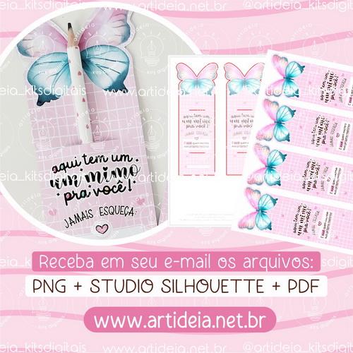 Arquivo Digital - Porta Lápis Borboleta