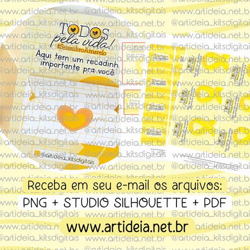 Arquivo Digital - Card Balinha Envelope Setembro Amarelo