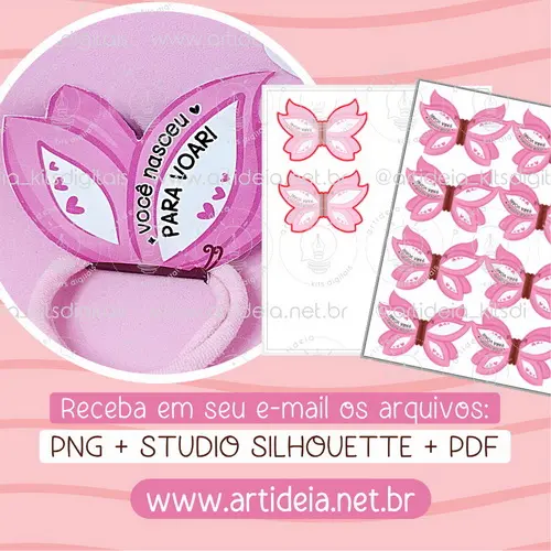 Arquivo Digital - Tag Xuxinha Borboleta