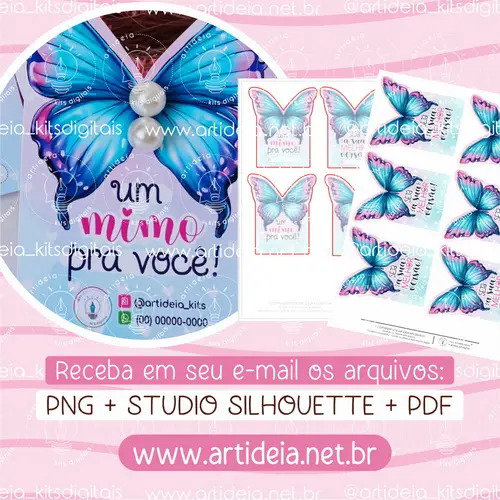 Arquivo Digital - Card Borboleta