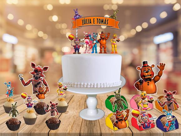 kit festa fnaf - Five Nights at Freddys