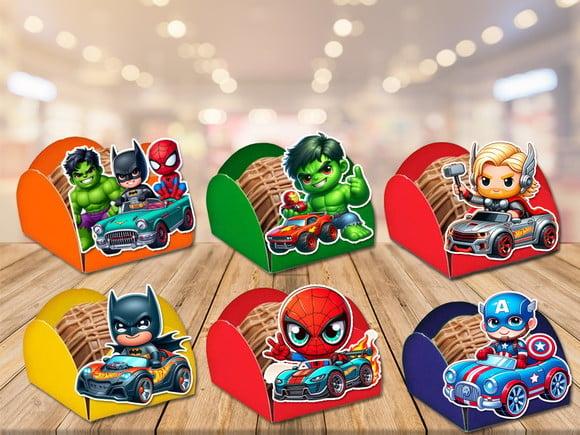Forminha para Doces Heróis e Carros