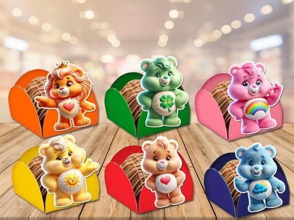 Forminhas Ursinhos Carinhosos 3d