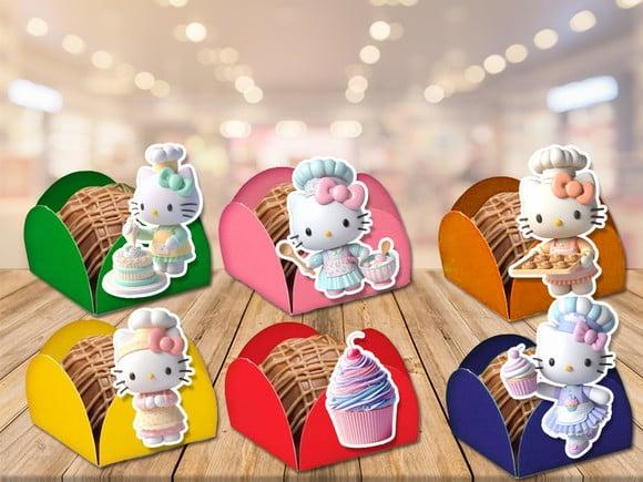 Forminhas para Doces Hello Kitty