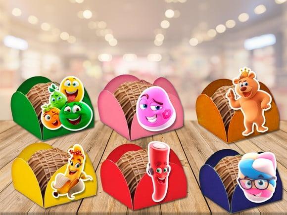 Forminhas para Doces Fini Balas e Balinhas