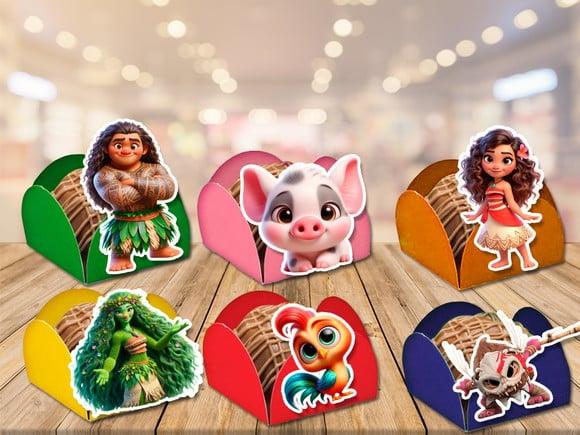 Forminhas para Docinhos Moana 2