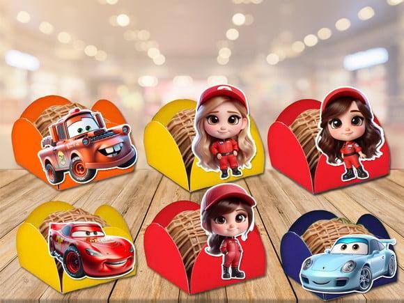 Forminhas para Doces Carros Menina