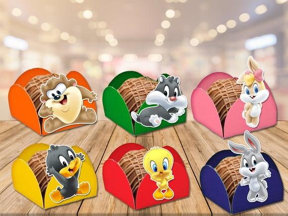 Forminhas para Doces Looney Tunes Baby Piu-piu