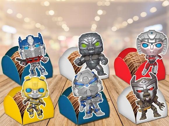 Forminhas Transformers o Despertar das Feras Funko