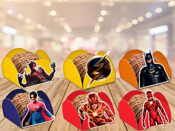 Forminhas The Flash 2023 - 100 Forminhas para Doces