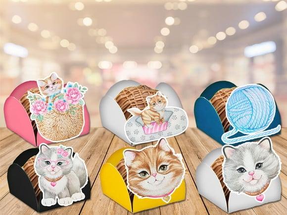 Forminhas Pets Gatinhos