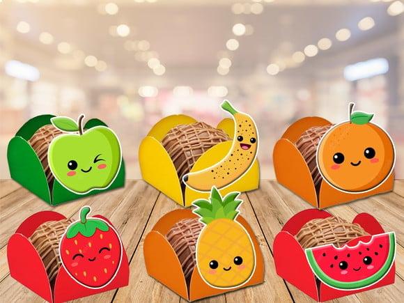 Forminhas Frutinhas ou Feira - 100 Unidades