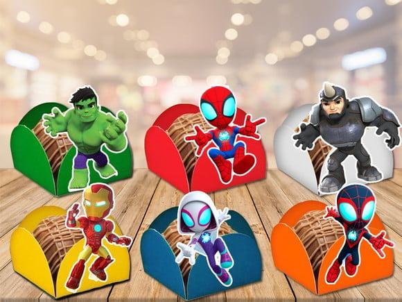 Forminhas Spidey e Seus Amigos Espetaculares - Homem Aranha