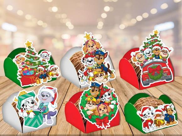 Forminhas Patrulha Canina de Natal