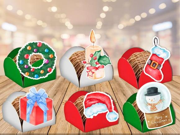 Forminhas de Natal - Cliparts