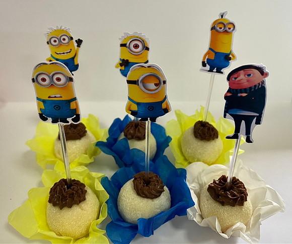 Forminhas Minions e Toppers Luxo