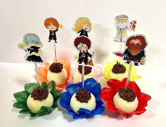 Forminhas Harry Potter + Toppers