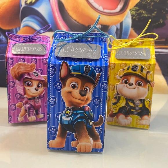 Lembrancinha Caixa Milk Patrulha Canina O Filme