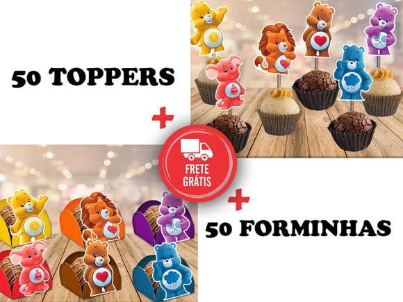 Ursinhos Carinhosos - Forminhas E Toppers