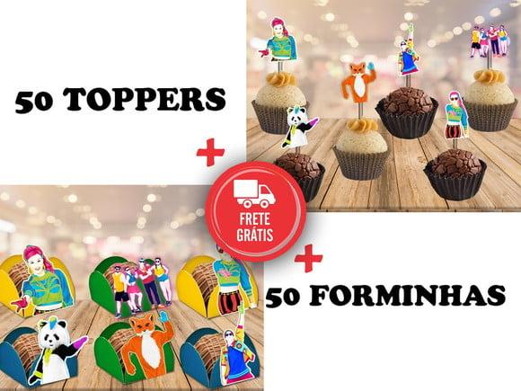 Just Dance - Forminhas E Toppers