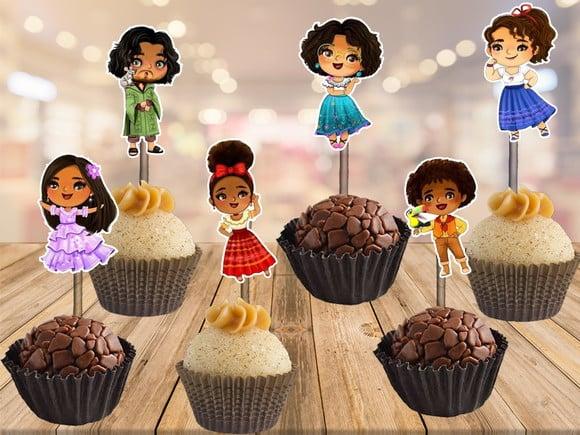 Toppers Encanto 100 Unidades