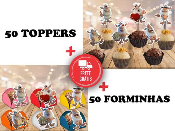 Buba - 50 Forminhas E 50 Toppers