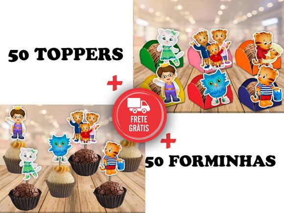 Daniel O Tigre - 50 Forminhas E 50 Toppers
