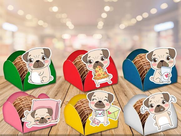 forminhas cachorro pugs