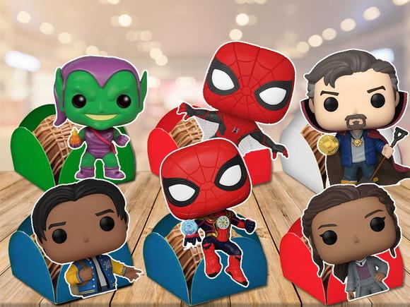 forminhas homem aranha sem volta para casa