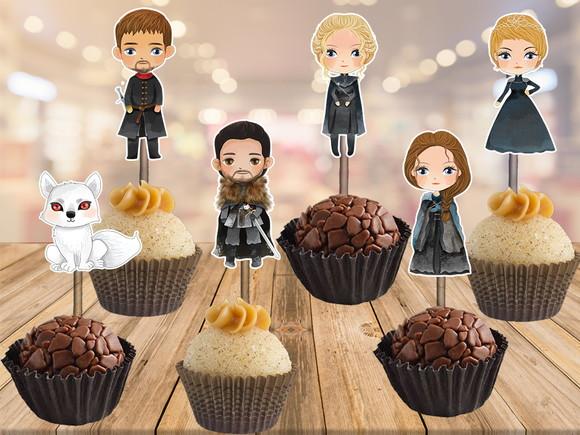 topper game of thrones - G.O.T - GOT