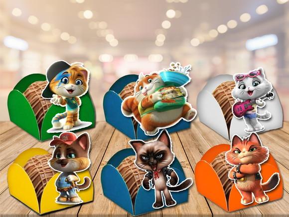 forminhas 44 gatos