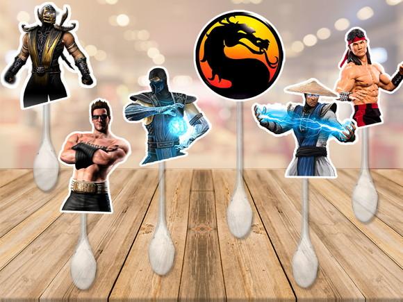 colherzinha personalizada mortal kombat