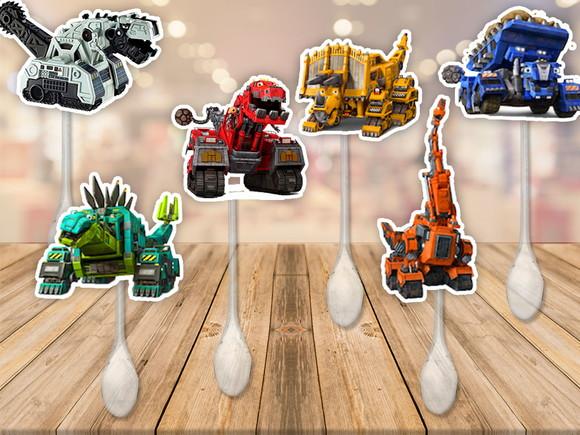 colherzinha personalizada dinotrux