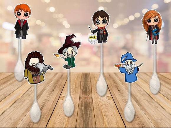 colherzinha personalizada harry poter
