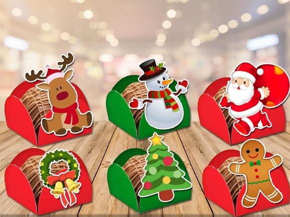 forminhas para doces natal- 100 unidades