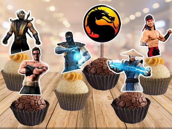 topper mortal kombat - 100 unidades
