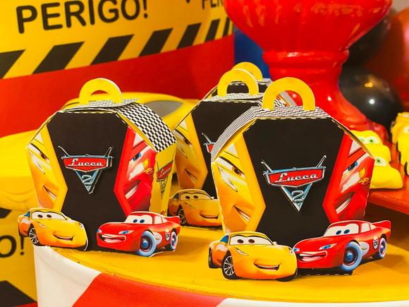 lembrancinhas carros 3 mcqueen e cruz ramirez - 10 unidades